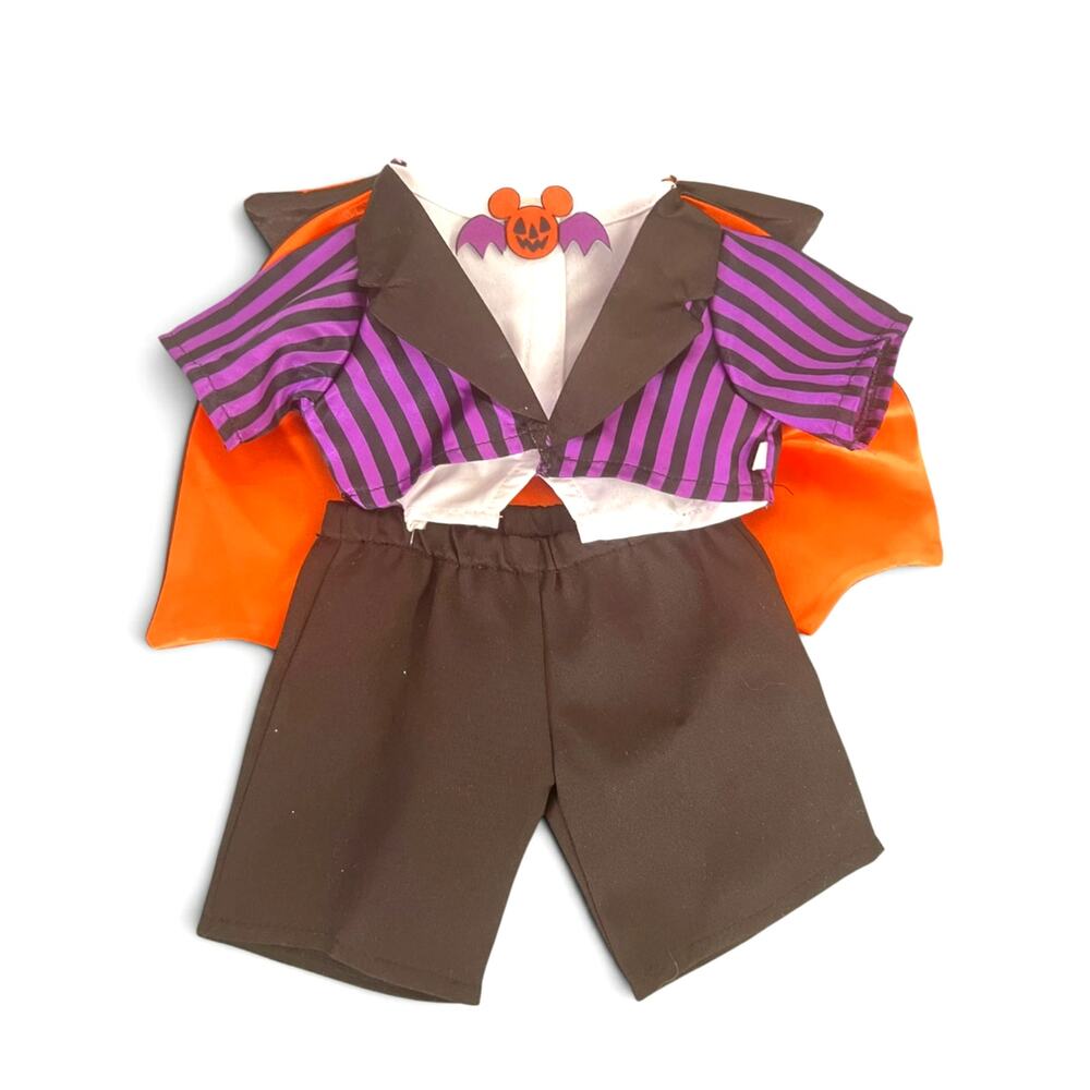 NWT Disney Build a Bear Workshop Mickey Vampire Outfit